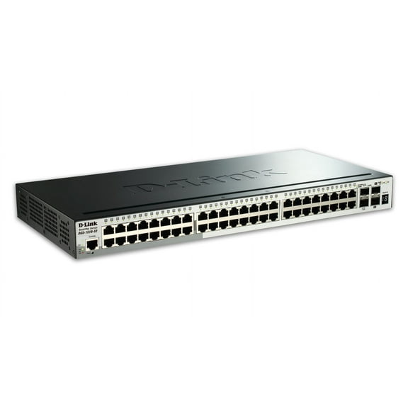 D-Link DGS-1510-52X 52-Port Gigabit Stackable SmartPro Switch w/ 4 SFP+ Ports