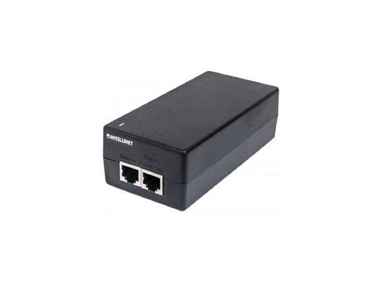 Intellinet Gigabit Ultra PoE Injector, One 60 W Port, IEEE 802.3at/af ...
