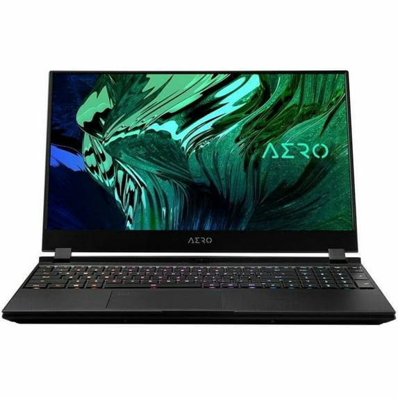 GIGABYTE AERO 15 OLED 15.6" 4K UHD Gaming Laptop, Intel Core i9 i9-11980HK, 32GB RAM, NVIDIA GeForce RTX 3080 8 GB, 1.50TB SSD, Windows 10 Pro, YD-93US648SP