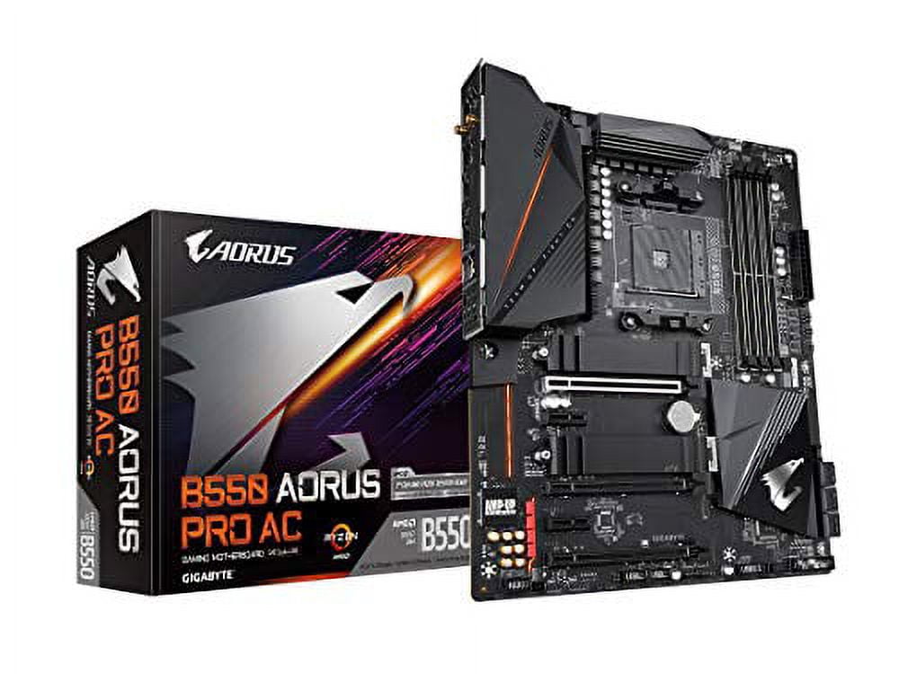 Gigabyte AMD B550 AORUS Elite Socket AM4 Micro ATX DDR4-SDRAM Motherboard