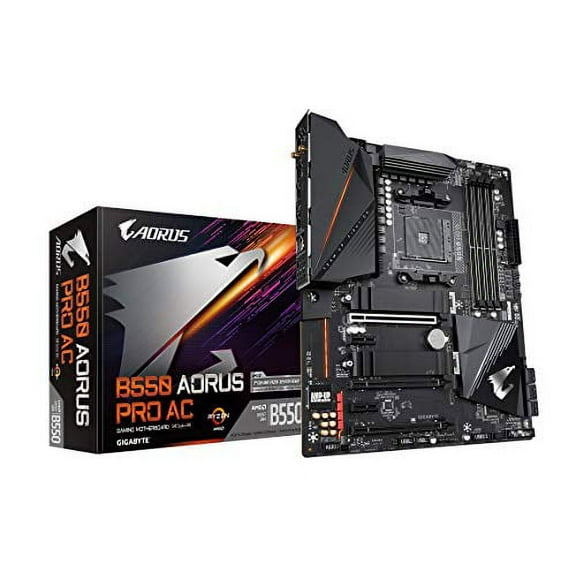 Gigabyte AMD B550 AORUS Elite Socket AM4 Micro ATX DDR4-SDRAM Motherboard