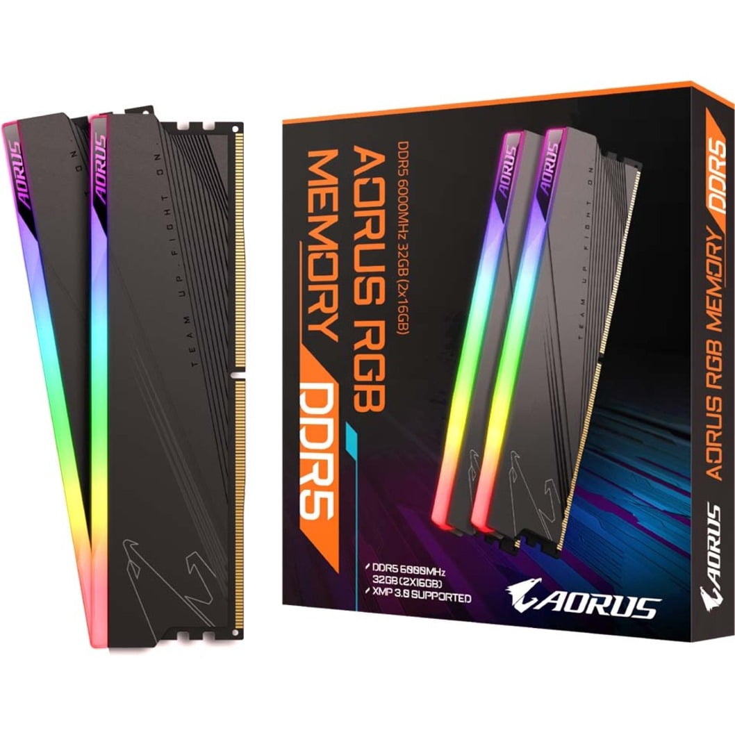 あ*ま様 DDR5 メモリ 16GB×2 32GB GIGABYTE　AORUS GIGABYTE 32GB (2x16GB) DDR5 SDRAM Memory Kit - Walmart.com