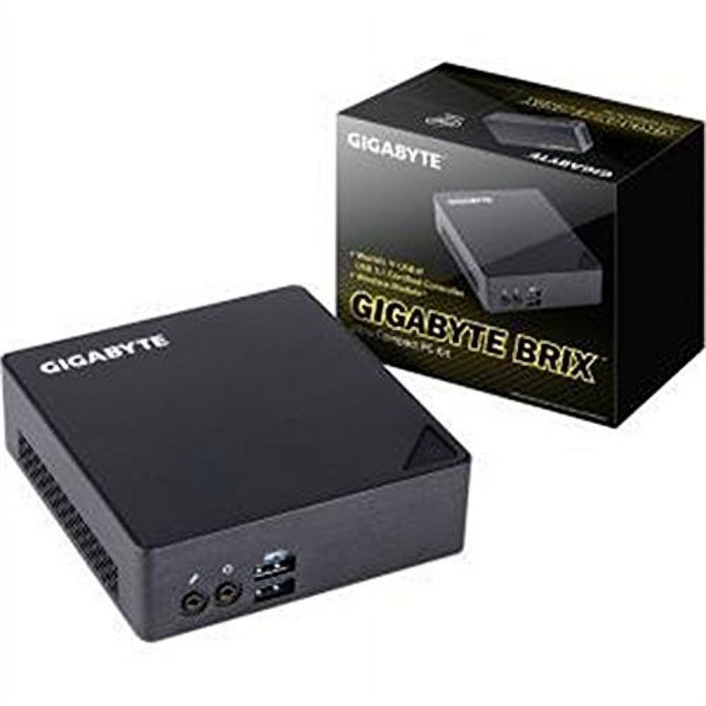 Gigabyte BRIX GB-BSI5T-6200 Mini PC w/ Intel i5-6200U & Intel HD Graphics 520 - image 1 of 4