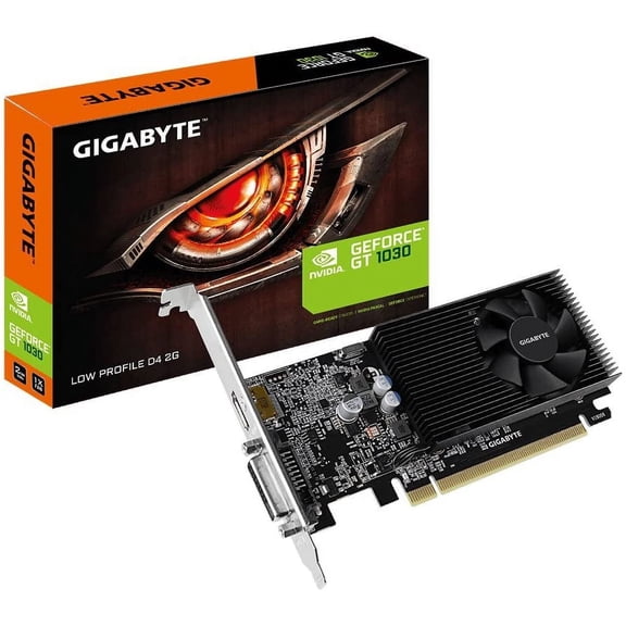 Gigabyte GV-N1030D4-2GL GeForce GT 1030 2GB Low-Profile Graphics Card