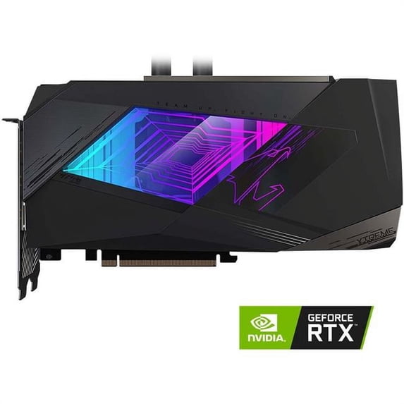 Gigabyte GV-N3080AORUSX W-12GD Aorus GeForce RTX 3080 12GB GDDR6X PCI Express 4.0 ATX Video Card