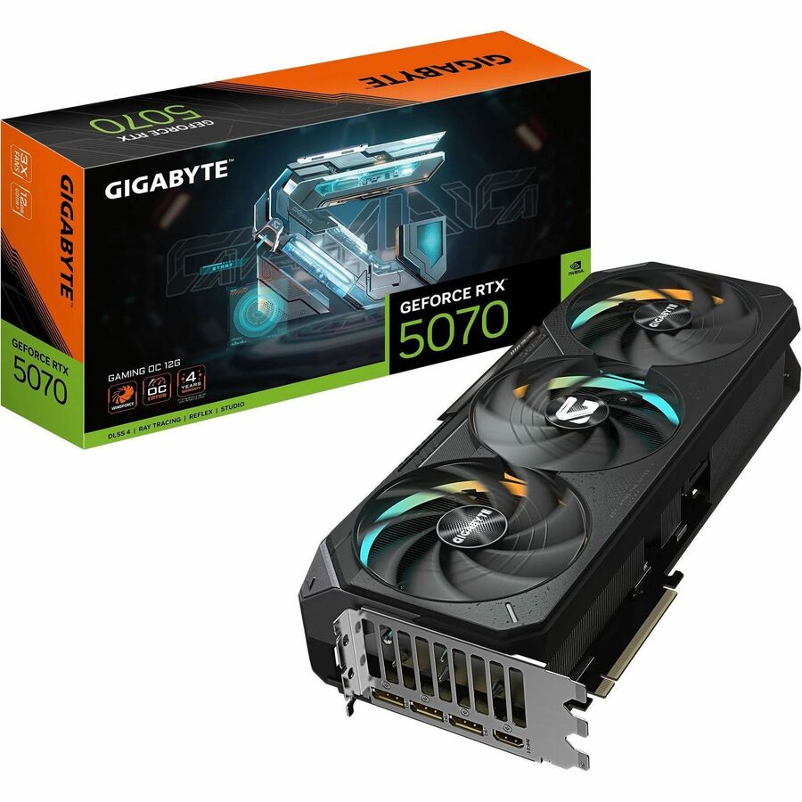 GIGABYTE GVN507TGAMING GeForce RTX 5070 Ti Gaming OC 16GB Graphics Card