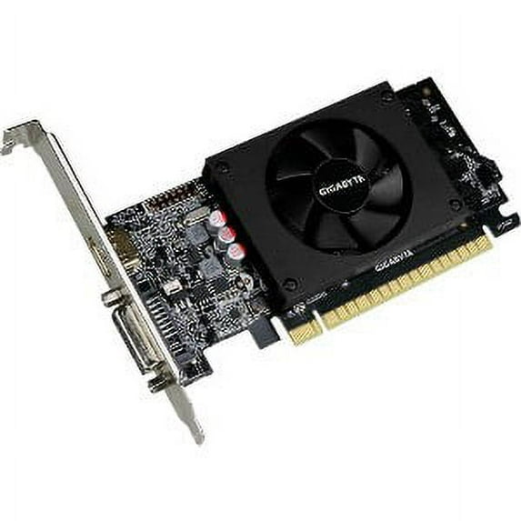 Gigabyte GV-N710D5-2GL GeForce GT 710 2GB GDDR5 Low-Profile Graphic Card