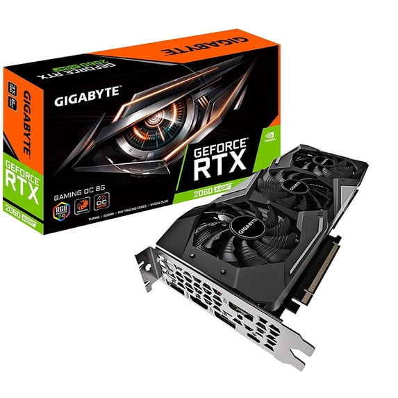 Gigabyte GeForce RTX 2060 SUPER OC 8G Graphics Card GV-N206SGAMING OC-8G