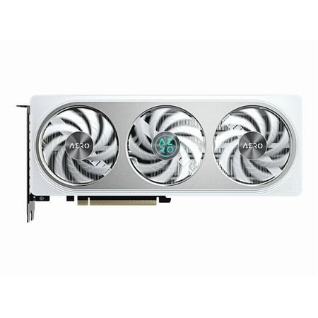 GIGABYTE - GeForce RTX 5060 AERO OC 8G Graphics Card, 8GB 128-bit GDDR7, PCIe 5.0, WINDFORCE cooling system - White