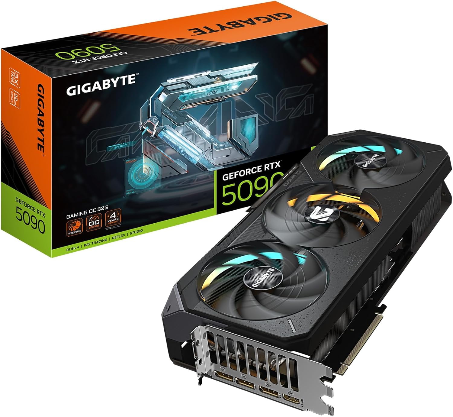 Gigabyte GV-N5090GAMING OC-32GD Gaming GeForce RTX 5090 32GB