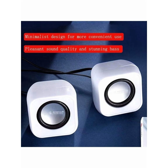 Gigabyte Jt016 Laptop Desktop Computer Mini Audio USB Wired Mini Speaker Multimedia Subwoofer