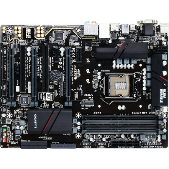 Gigabyte Ultra Durable GA-Z170XP-SLI ATX Desktop Motherboard w/ Intel Chipset