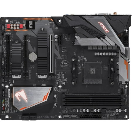 Gigabyte Motherboard B450 AORUS PRO WIFI AM4 AMD Ryzen B450 64GB DDR4 ATX Retail