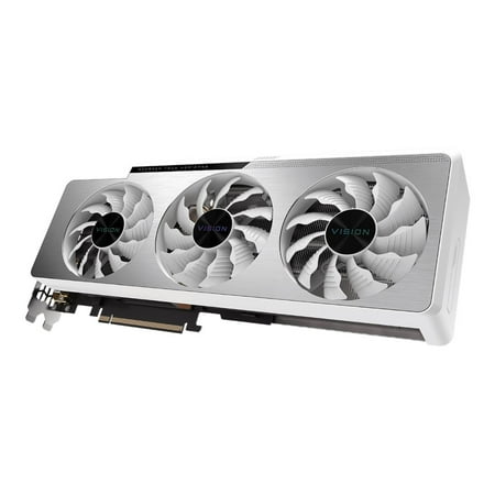 GIGABYTE - NVIDIA GeForce RTX 3070 Ti VISION OC 8GB GDDR6X PCI Express 4.0 Graphics Card - White