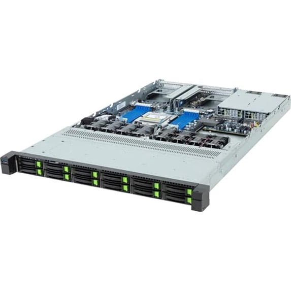 Gigabyte R163-Z35-ACH1 12 x 96 GB 2 x 1300W 1U EPYC9005 9004 Brown Box Rack Server