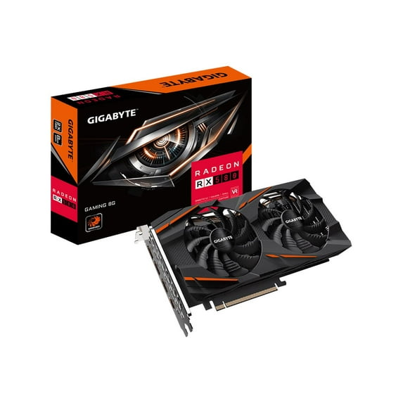 Gigabyte Radeon RX 580 Gaming 8G (rev. 2.0) - Graphics card - Radeon RX 580 - 8 GB GDDR5 - PCIe 3.0 x16 - HDMI, 3 x DisplayPort