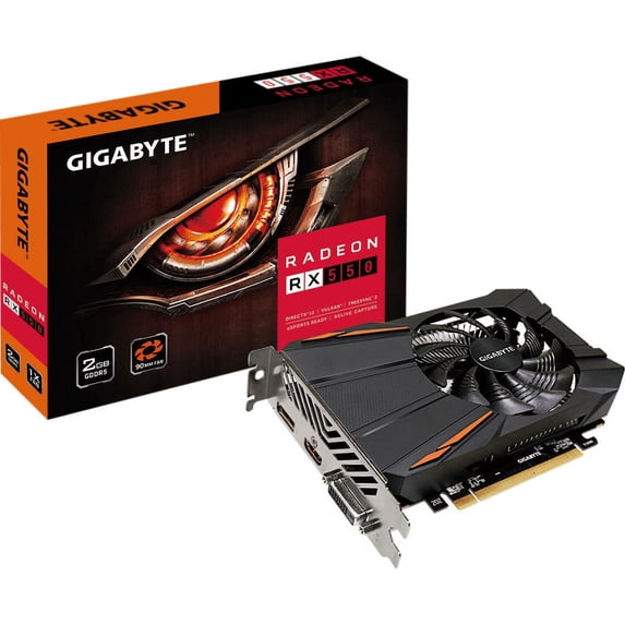 Gigabyte Ultra Durable 2 GV-RX550D5-2GD REV2.0 Radeon RX 550 Graphic Card - 2GB GDDR5