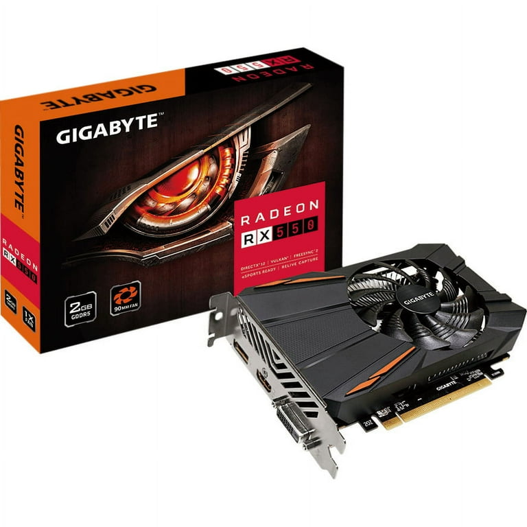 Gigabyte Ultra Durable GV-RX550D5-2GD Radeon RX 550 - Main Image
