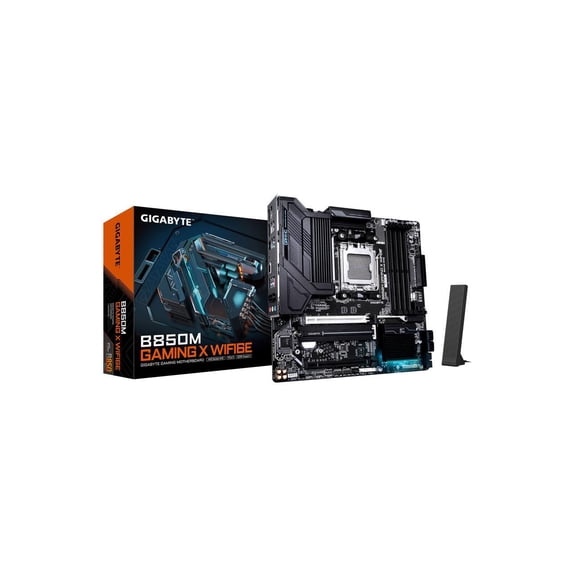 Gigabyte Ultra Durable B850M GAMING X WIFI6E Gaming Desktop Motherboard - AMD B850 Chipset - Socket AM5 - Micro ATX (b850mgamingxwf6e)