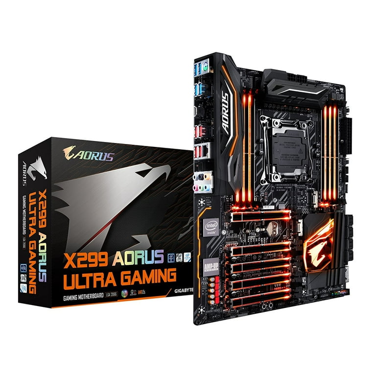 Gigabyte X299 AORUS Ultra Gaming DDR4 ATX Desktop Motherboard X299