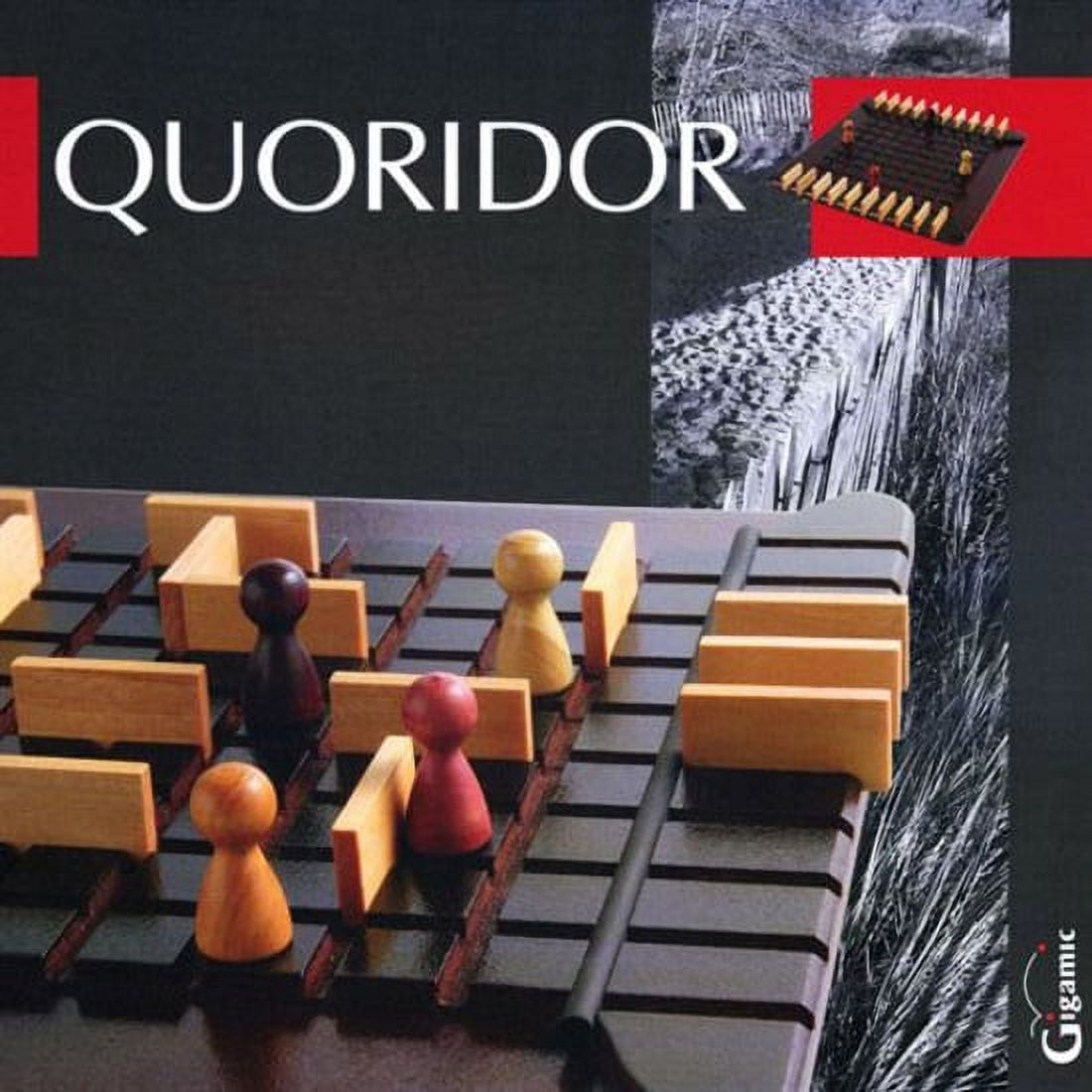 Quoridor Wooden Board Game Original 2-4 players - 100% Complete Gigamic 1997