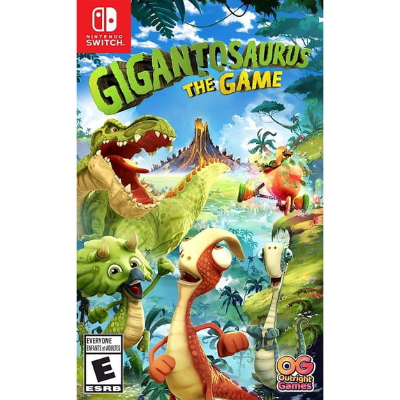 Walmart Racing Game Gigantosaurus The Game Nintendo Switch Racing Adventure Platformer ...