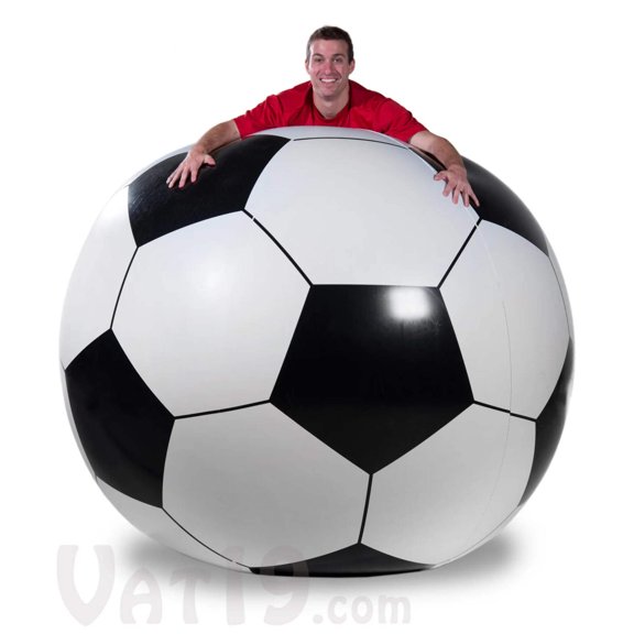 Gigantic 6' Inflatable Soccer Ball