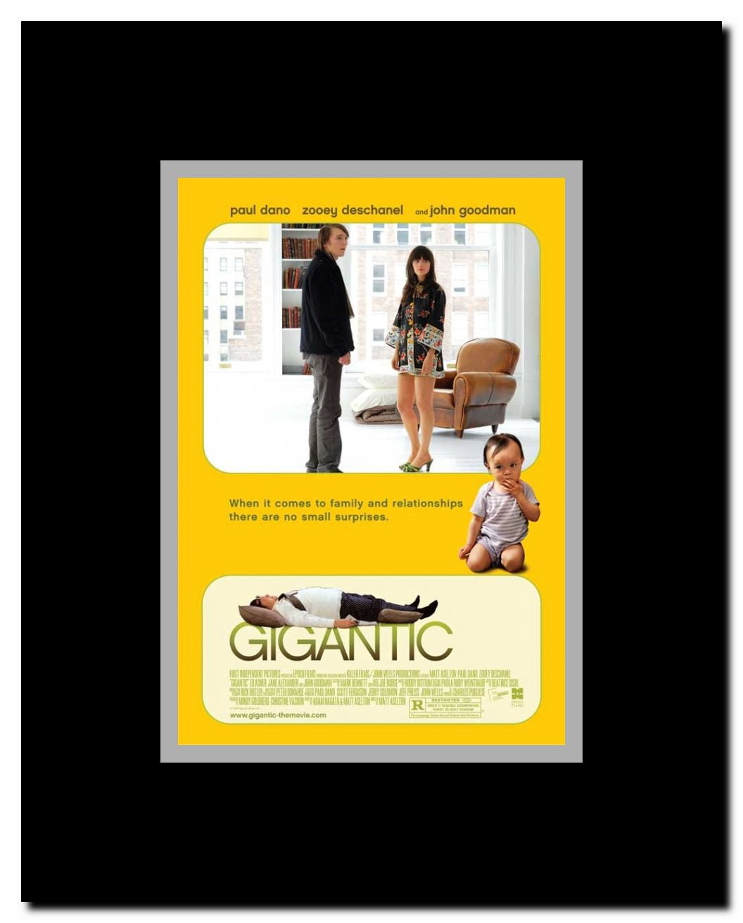Gigantic Framed Movie Poster