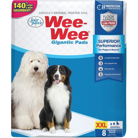 Gigantic Wee-Wee Pads for Large Dogs and Multi-Dog Families