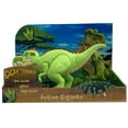 thumbnail image 1 of Gigantosaurus: Action Giganto - 14" Green Dinosaur Figure - Light-Up Spine, Roars, Walks & Stomps, Opens Mouth, TV Series Action Dino Toy, Kids Age 3+, 1 of 6