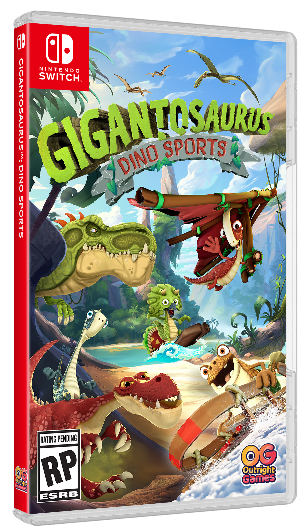 Outright Games Gigantosaurus Dino Sports Nintendo Switch Game With Outright Games Gigantosaurus Dino Sports Nintendo Switch Game With