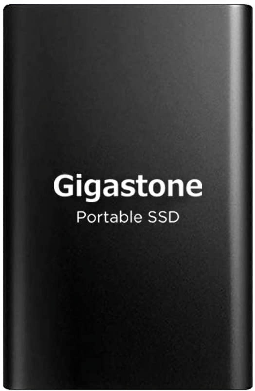 Gigastone 250GB External SSD, Portable Solid State Drive, 3D NAND, Read  Speed up to 550MB/s, USB 3.1 Type C for for PC Mac Windows Linux PS4 Xbox  One and Smart TV 