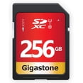 thumbnail image 1 of Gigastone 256GB SDXC UHS-I U1 Class 10 Flash Memory Card, 1 of 3