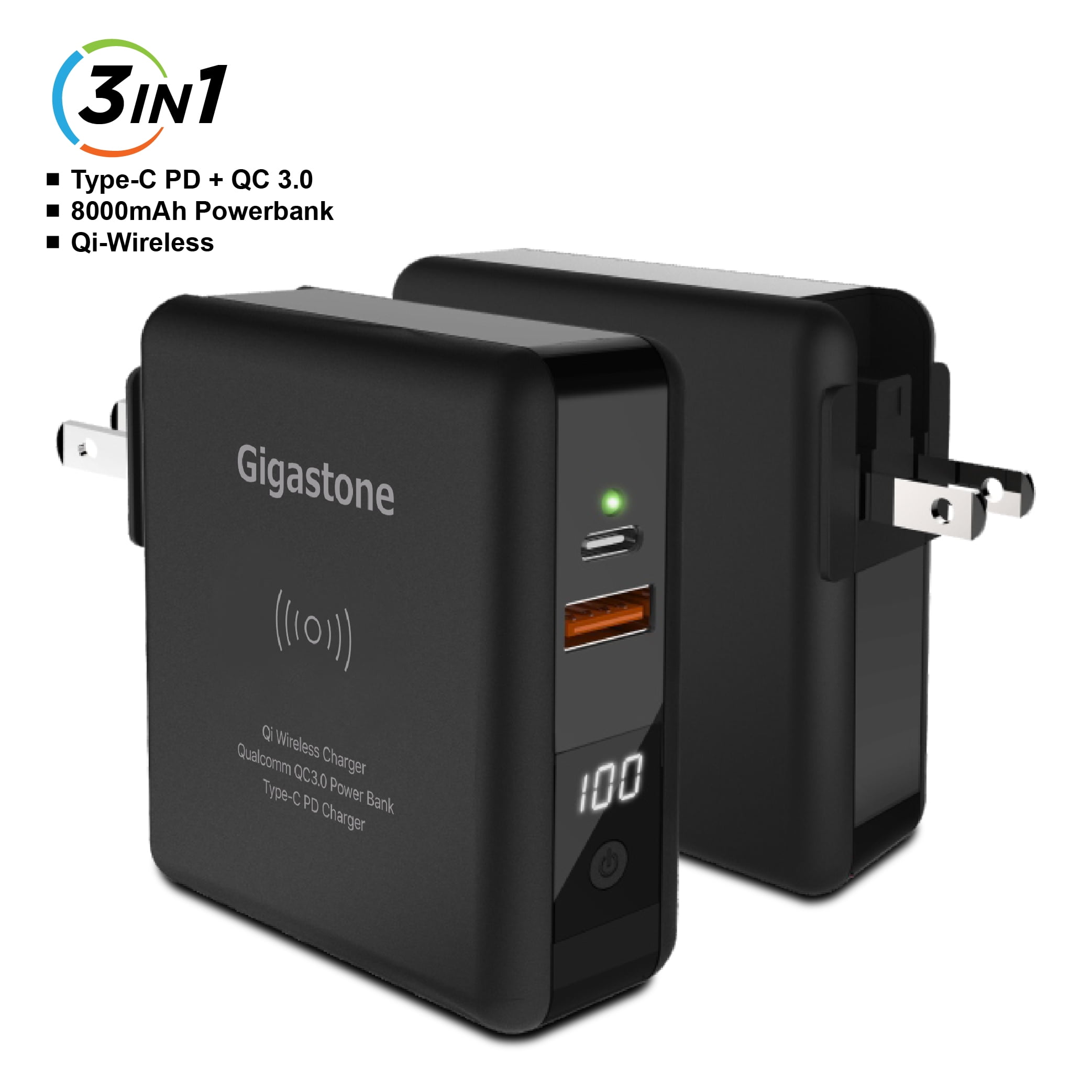 Gigastone 8000mAH Banco de Energía en con Honduras Ubuy