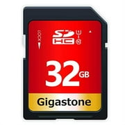 Gigastone 32GB SDHC Card Class 10 UHS-I U1 Up to 80MB/s Memory Card