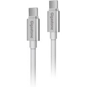Gigastone 60W C to C 2.0 Cable (5ft), High Durability, for USB Type-C Devices(3A) Compatible with Samsung Galaxy Note, iPad Pro 2018, Google Pixel, Nexus 6P, Huawei Matebook, MacBook, 4 Pack