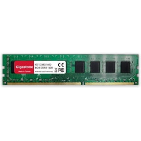 Gigastone DDR3 8GB 1600MHz PC3-12800 CL11 1.5V UDIMM 240 Pin Unbuffered Non ECC for PC Computer Desktop