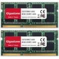 thumbnail image 1 of Gigastone DDR3 RAM Memory, GS-DDR3-SO1600CL11-8GB-2PK-R, 2 Count, 1 of 11