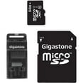 Gigastone GS3IN1C1064GR 64GB Class 10 UHS1 microSD Card with SD and