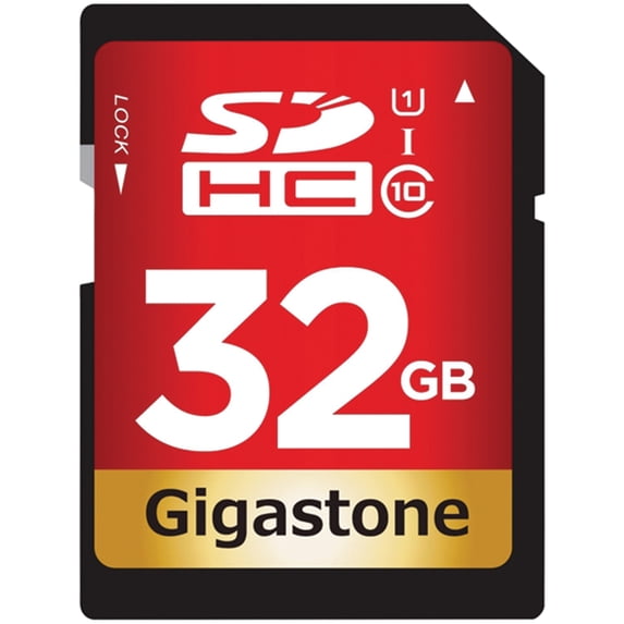 Gigastone Prime Series SDHC Card, 32 GB