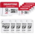 thumbnail image 1 of Gigastone Gaming Plus 32GB Micro SDHC Flash Memory Card (5 Pack), 1 of 5
