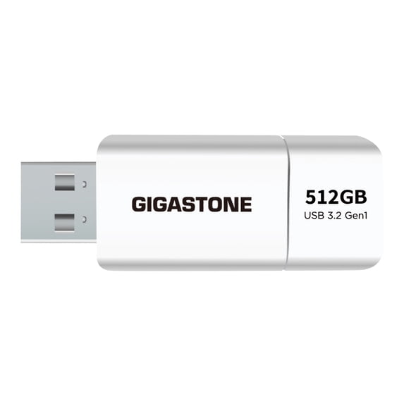 Gigastone USB 3.2 Flash Drive (512 GB), GS-U3512GBWH-BC-R