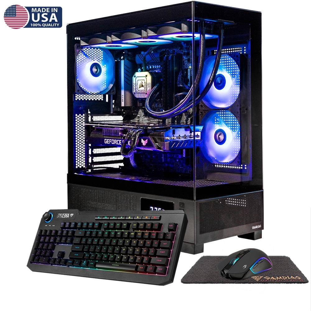 Gigatech Gaming Omega 3 Gaming PC Desktop - Ryzen 7 9700X, RTX 5070 ...
