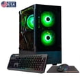 thumbnail image 1 of Gigatech Gaming Titan 3 Gaming PC Desktop - Ryzen 5 5500, RTX 5060, 32GB DDR4, 2TB SSD, RGB, Windows 11, Wi-Fi, 1 of 6