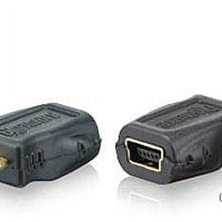 Gigaware Mini USB-F to Micro USB-M Adapter