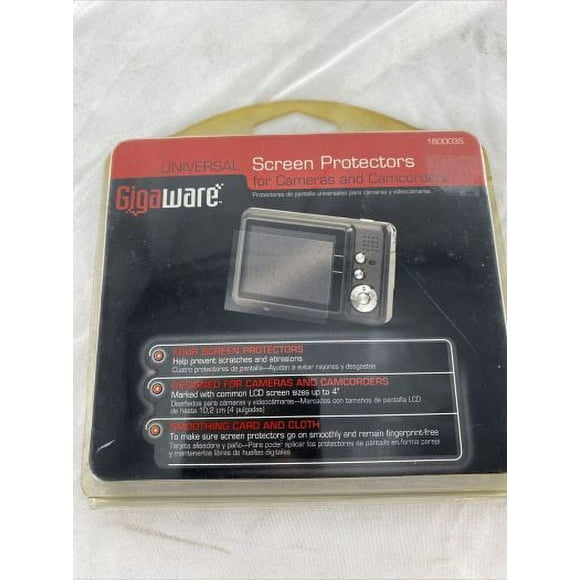 Gigaware Universal 4 Screen Protectors for Cameras & Camcorders 1600035