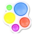 thumbnail image 1 of Giggle Zone Dimple Fidget, Plastic Rainbow Pop It Sensory Toy, 1 of 5