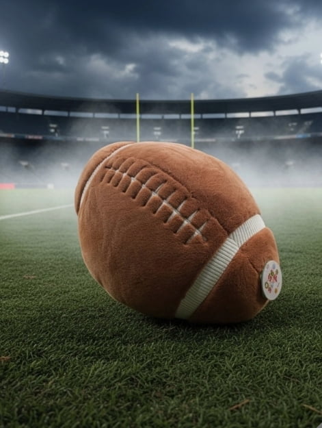 Gigglescape Football Plush Jumbo 15 Inch - Walmart.com