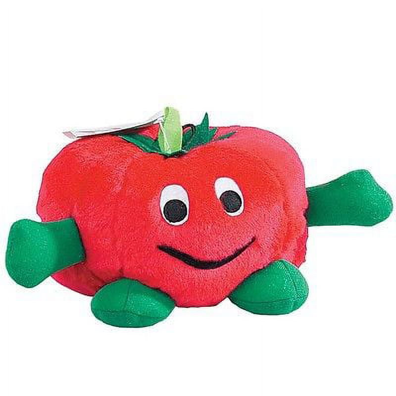 Giggling Veggies Dog Toys Soft Vegetable Themed Funny Giggle Shake Toy  (Tomato) 