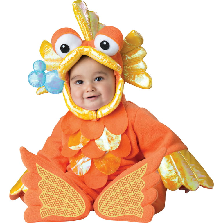 Cute Infant Iridescent Fish Costume By Dress Up America - 0-12